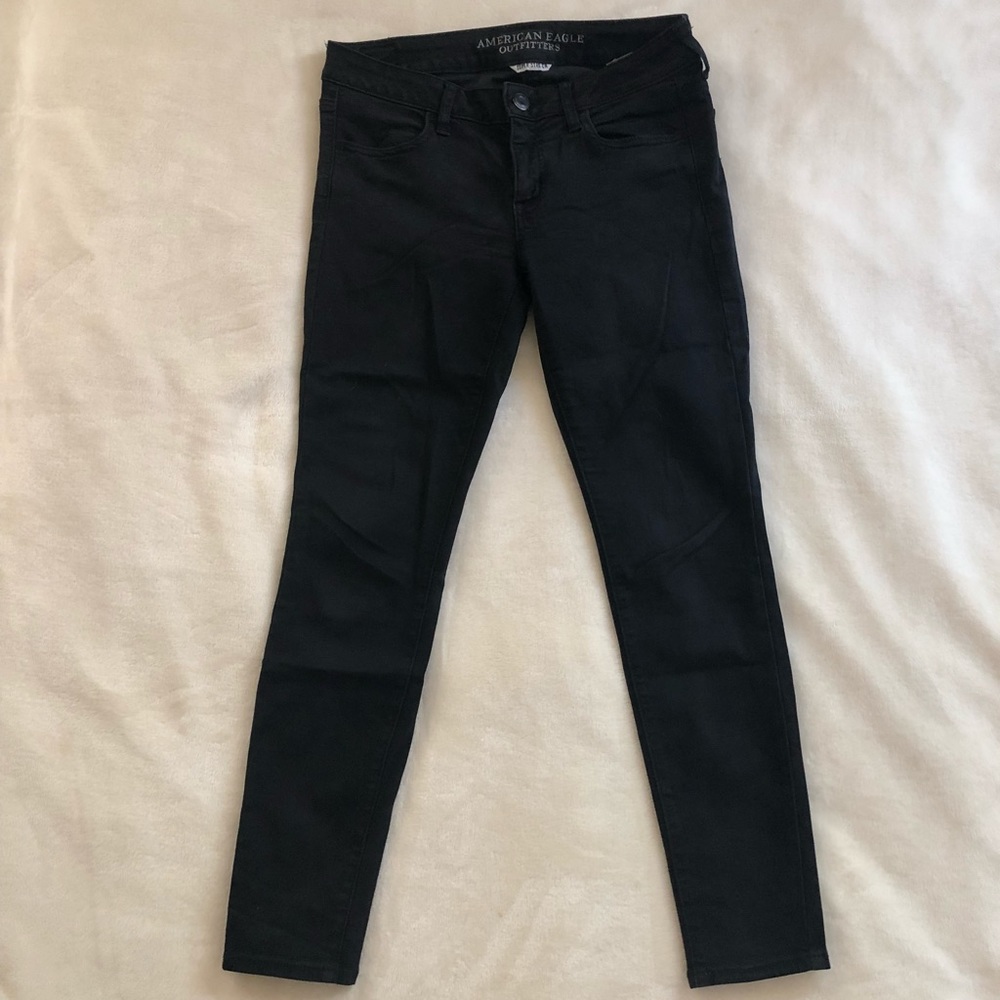 American Eagle Black Jegging Denim